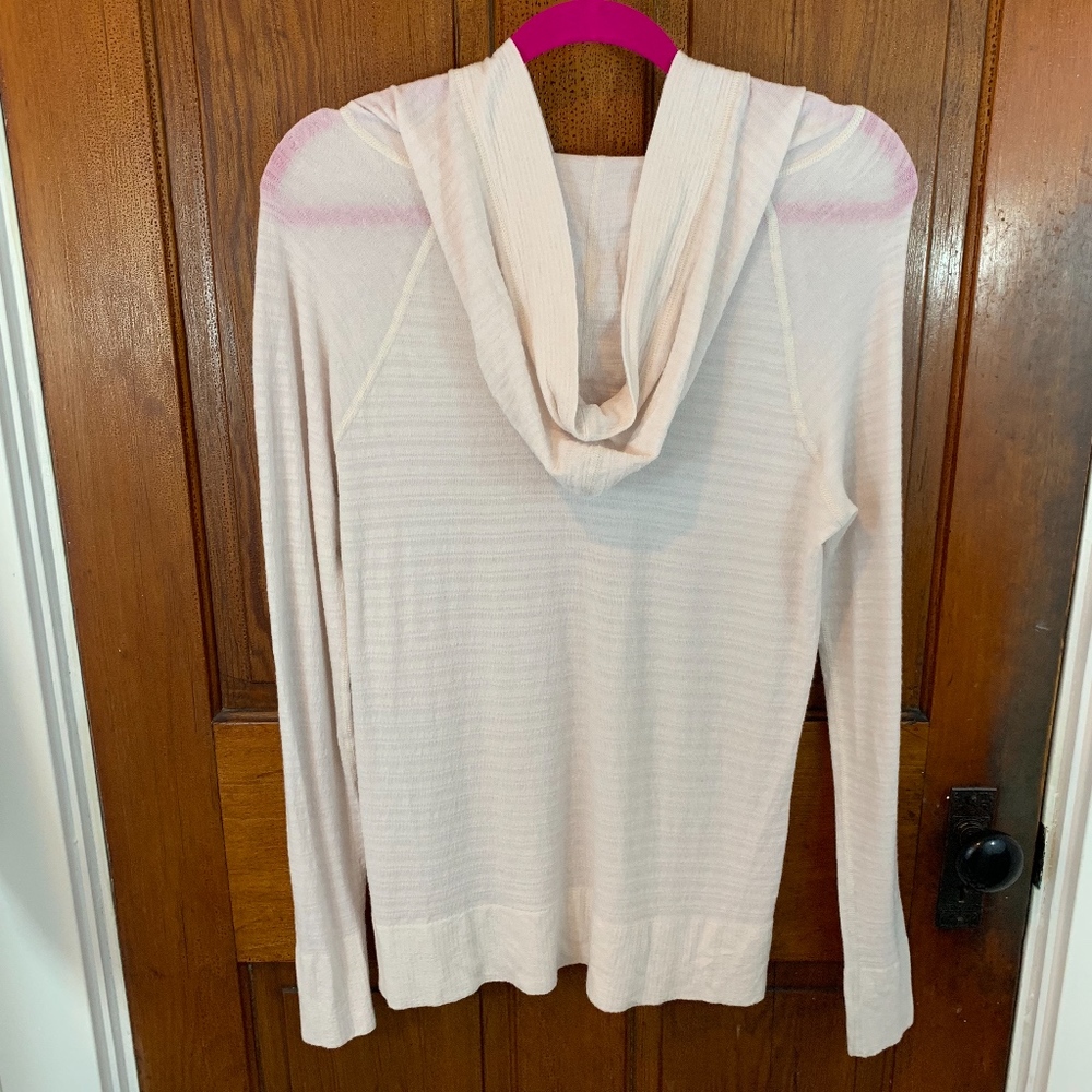 Athleta light V-neck Hoodie L - Picture 6 of 6